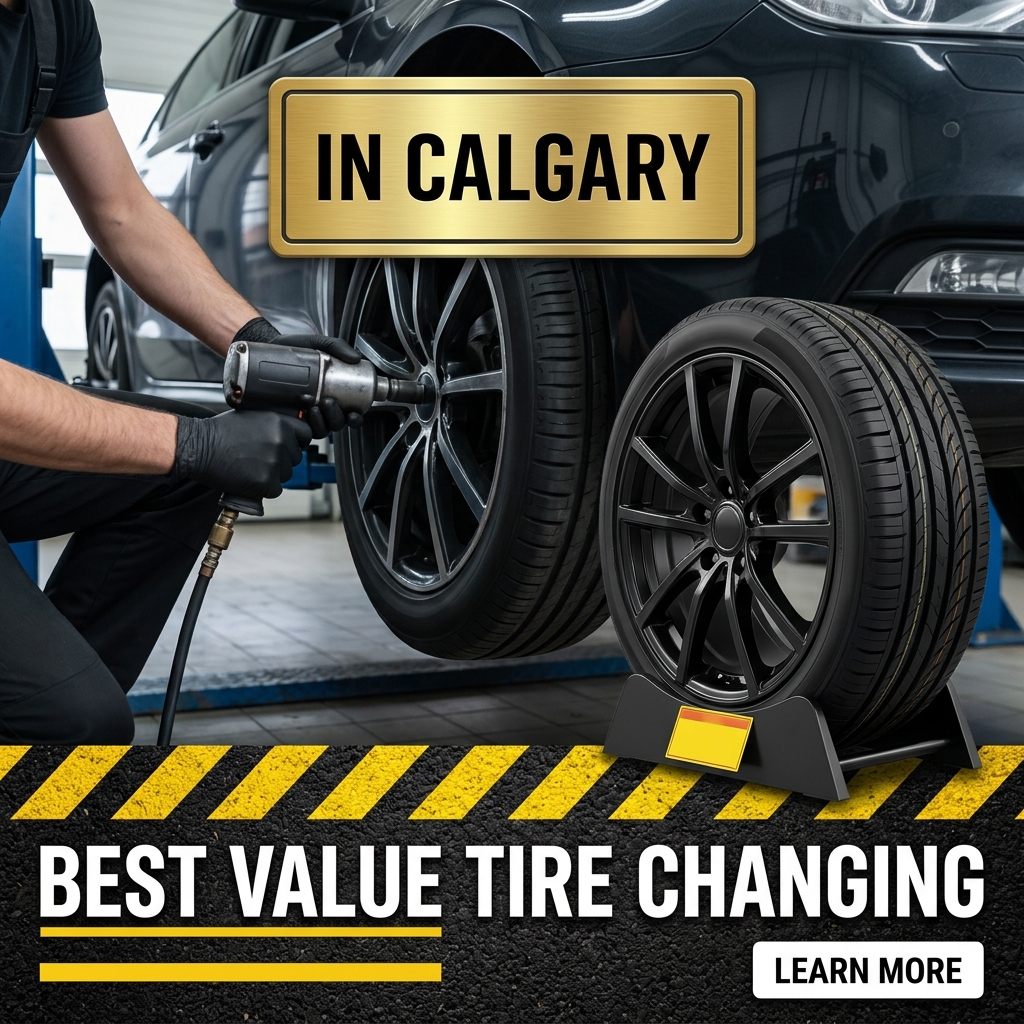 Cheapest Tire Changing in Calgary