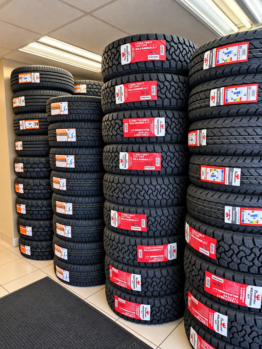 Direct Factory Shipping Container Bulk Tire Inventory Calgary